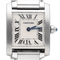 Montre Cartier Tank Française - Montre en acier 58 Facettes MT46740