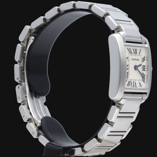 Montre Cartier Tank Française - Montre en acier 58 Facettes MT46740