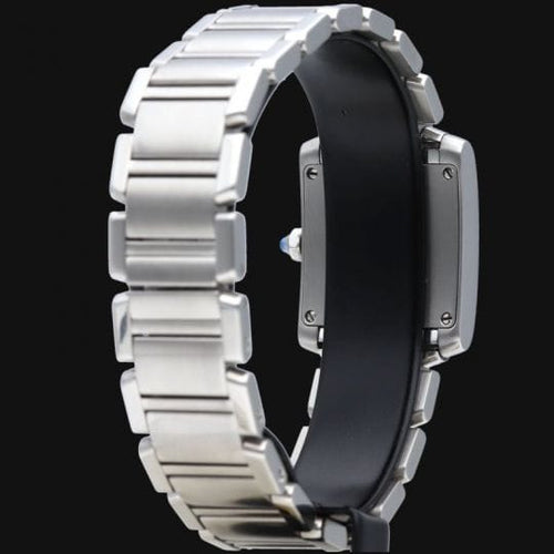 Montre Cartier Tank Française - Montre en acier 58 Facettes MT46740