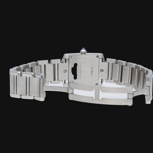 Montre Cartier Tank Française - Montre en acier 58 Facettes MT46740
