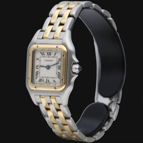 Montre Cartier Panthère - Montre en or jaune et acier 58 Facettes MT46746