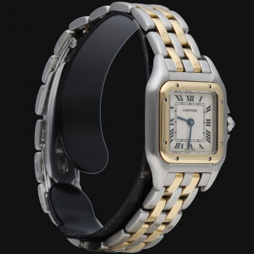 Montre Cartier Panthère - Montre en or jaune et acier 58 Facettes MT46747