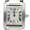 Montre Cartier Tank Française - Montre en acier 58 Facettes MT46748