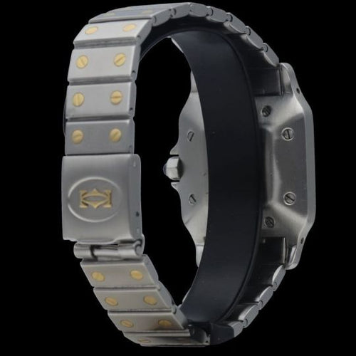Montre Cartier Santos - Montre en or jaune et acier 58 Facettes MT46751