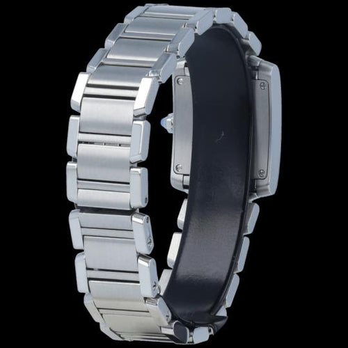 Montre Cartier Tank Française - Montre en acier 58 Facettes MT46756