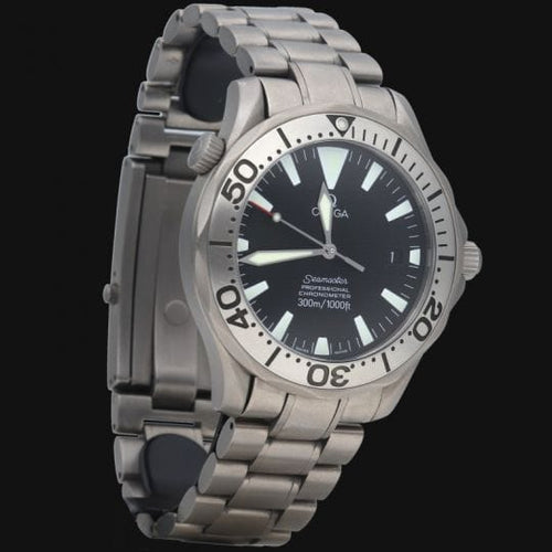 Montre Omega Seamaster Professional 300M - Montre en titane 58 Facettes MT46602