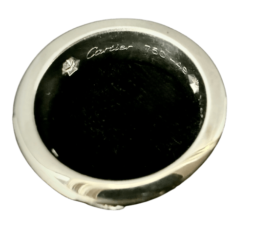 Bague 49 Cartier Love - Bague en or gris 18K et diamants 58 Facettes Bague 02