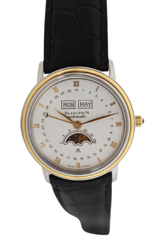 Montre Blancpain Villeret - Montre automatique en or jaune et acier 58 Facettes BLA-100