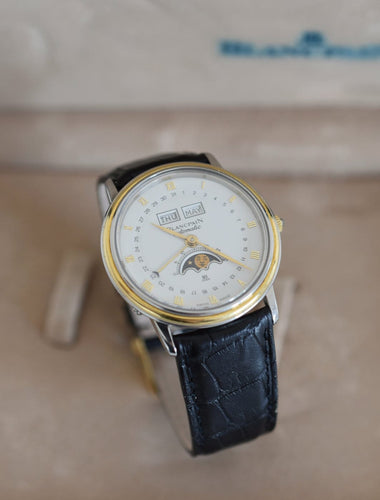 Montre Blancpain Villeret - Montre automatique en or jaune et acier 58 Facettes BLA-100