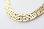 Collier Chimento Double Optima - Collier semi-rigide en or jaune et or blanc 58 Facettes 297T26-m