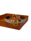 Bracelet Hermès Rivale Mini - Bracelet en plaqué or et cuir 58 Facettes 1217
