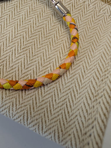 Bracelet Hermès Jumbo Soie - Bracelet en acier et soie 58 Facettes 1230
