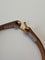 Bracelet Hermès Kelly Mini - Bracelet en plaqué or et cuir 58 Facettes 1220