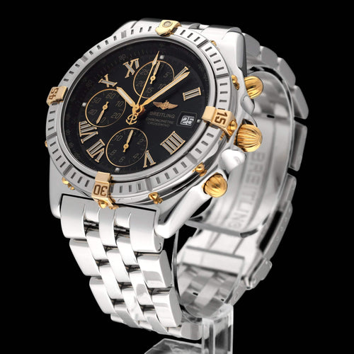Montre Breitling Chronomat - Montre Crosswind B13355 en acier et or 58 Facettes BTL/CHM/213