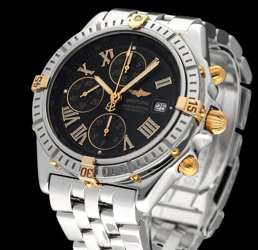 Montre Breitling Chronomat - Montre Crosswind B13355 en acier et or 58 Facettes BTL/CHM/213