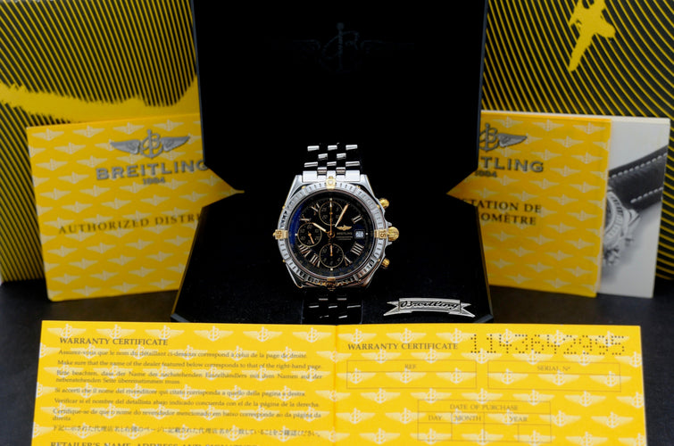 Montre Breitling Chronomat - Montre Crosswind B13355 en acier et or 58 Facettes BTL/CHM/213