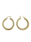 Boucles d'oreilles Boucles d'oreilles créoles texturées en or jaune 18 carats 58 Facettes N54