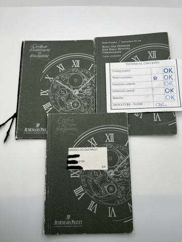 Montre Audemars Piguet Royal Oak Offshore - Montre Juan Pablo Montoya 58 Facettes 1878