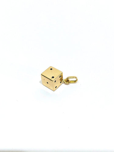 Pendentif Pendentif dé en or jaune 58 Facettes id: 1766670