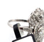 Bague 52 Bague en or blanc 18 kt et diamants 58 Facettes 379/26 A 188/26
