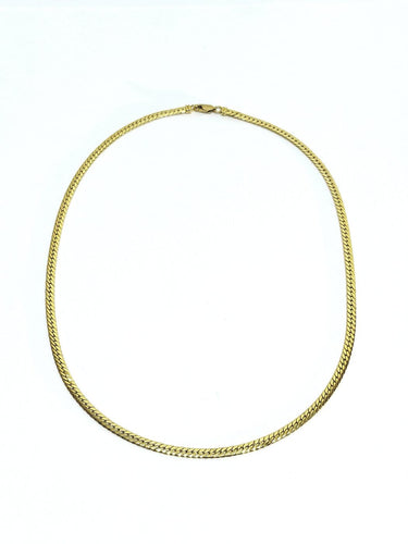 Collier Collier maille anglaise en or jaune 18 carats 58 Facettes id: 1766748