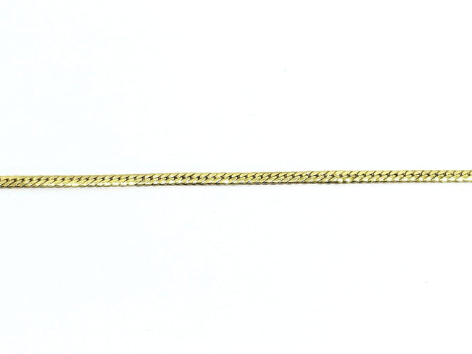 Collier Collier maille anglaise en or jaune 18 carats 58 Facettes id: 1766748