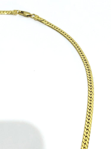 Collier Collier maille anglaise en or jaune 18 carats 58 Facettes id: 1766748