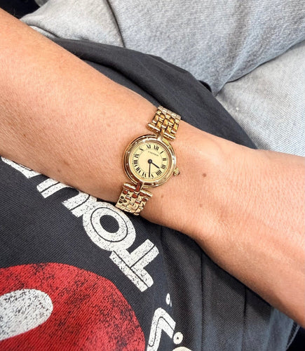 Montre Cartier Panthère Vendôme - Montre en or jaune 58 Facettes 1.0001433/1