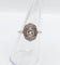 Bague 55.5 Bague Art déco en or 18K, platine et diamants taille rose 58 Facettes A07256