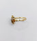 Bague 55.5 Bague Art déco en or 18K, platine et diamants taille rose 58 Facettes A07256