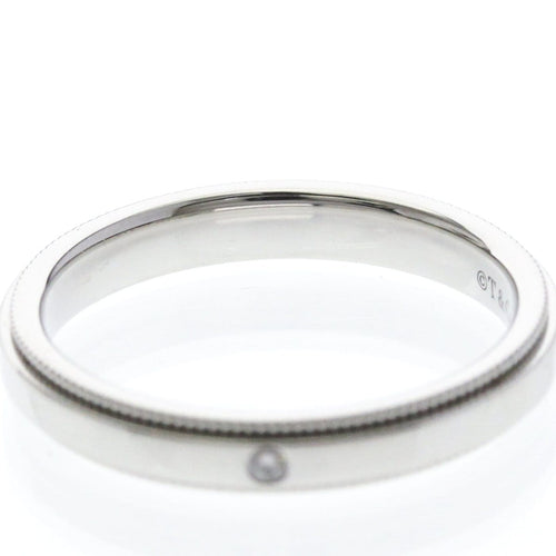 Bague 50 Tiffany & Co. Classic Milgrain - Bague en platine 58 Facettes zvclxejnwc