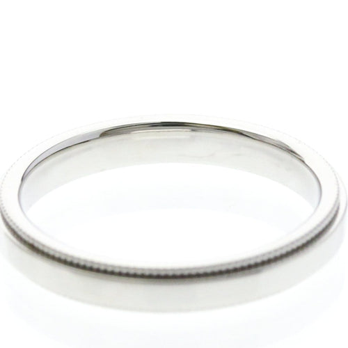 Bague 50 Tiffany & Co. Classic Milgrain - Bague en platine 58 Facettes zvclxejnwc
