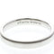 Bague 50 Tiffany & Co. Classic Milgrain - Bague en platine 58 Facettes zvclxejnwc