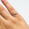 Bague 52 Bague alliance en or blanc 18 carats 58 Facettes #BT
