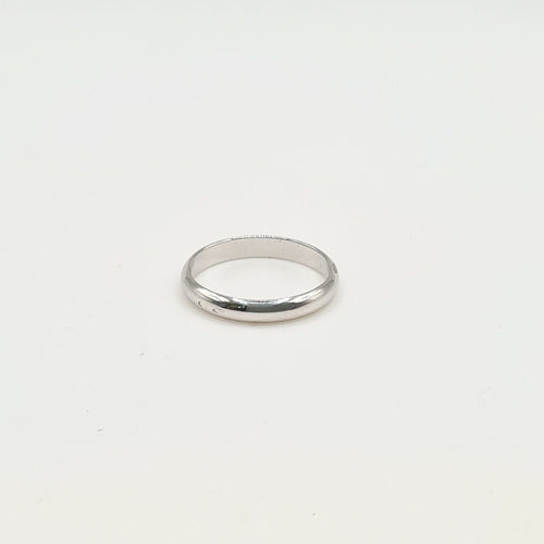 Bague 52 Bague alliance en or blanc 18 carats 58 Facettes #BT
