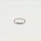 Bague 52 Bague alliance en or blanc 18 carats 58 Facettes #BT