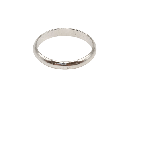 Bague 52 Bague alliance en or blanc 18 carats 58 Facettes #BT