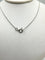 Collier Collier en or blanc 18 carats, diamants et saphirs 58 Facettes #5024