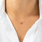 Collier Love More - Collier serti clos en or 18K et saphir padparadscha 58 Facettes GPD1015PP