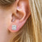 Boucles d'oreilles AITCHES One of A Kind - Boucles d'oreilles en or blanc et diamants 58 Facettes GER1049WG
