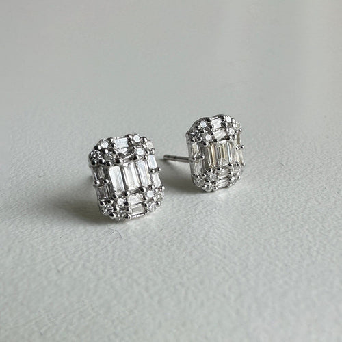 Boucles d'oreilles AITCHES One of A Kind - Boucles d'oreilles en or blanc et diamants 58 Facettes GER1049WG