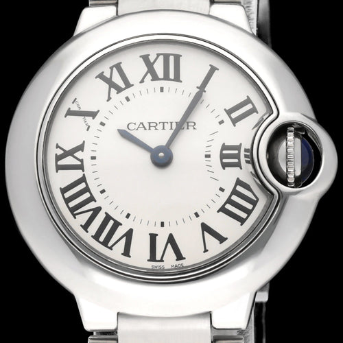 Montre Cartier Ballon Bleu - Montre W69012Z4 42 mm en acier 58 Facettes CRT/BAL/001