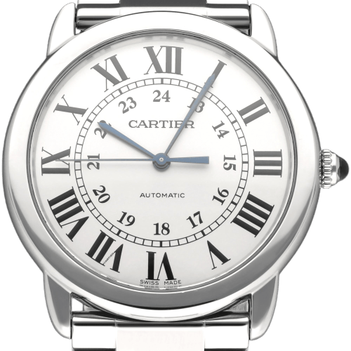 Montre Cartier - Montre Ronde de Cartier WSRN0012 en acier 58 Facettes CRT/RSL/002