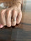 Bague 53 Bague en or rose, jaune et blanc 58 Facettes id: 1767002