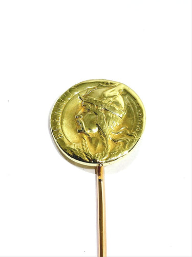 Révillon - Épingle à cravate en or rose et jaune 58 Facettes id: 1767007
