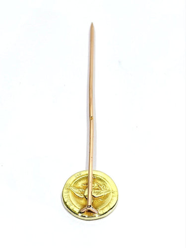 Révillon - Épingle à cravate en or rose et jaune 58 Facettes id: 1767007