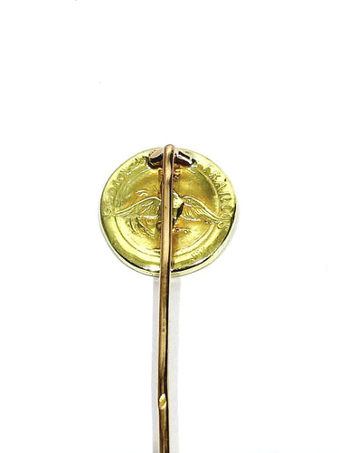 Révillon - Épingle à cravate en or rose et jaune 58 Facettes id: 1767007