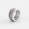 Bague 57 Bvlgari B.Zero1 - Bague en or blanc et diamants 58 Facettes 295