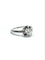 Bague 54 Solitaire - Bague en or blanc et diamant 58 Facettes id: 1767009