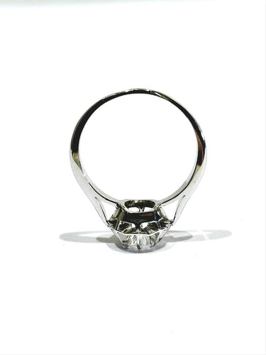 Bague 54 Solitaire - Bague en or blanc et diamant 58 Facettes id: 1767009